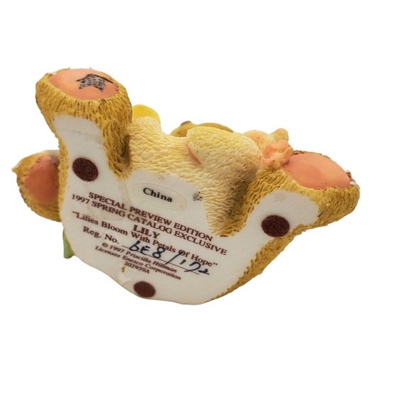 Cherished Teddies Lily "Lilies Bloom With Petals of Hope" #202959A Special‎ Ed. - Picture 5 of 6
